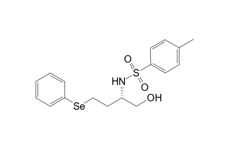 N-[(1S)-1'-(Hydroxymethyl)-3'-(phenylseleno)propyl]-4-methylbenzene-sulfonamide