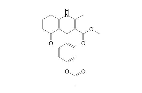 4-(4-acetoxyphenyl)-5-keto-2-methyl-4,6,7,8-tetrahydro-1H-quinoline-3-carboxylic acid methyl ester