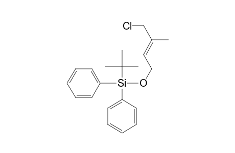 (E)-4-tert-Butyldiphenylsilyloxy-1-chloro-2-methylbut-2-ene