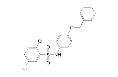 N-[4-(Benzyloxy)phenyl]-2,5-dichlorobenzenesulfonamide