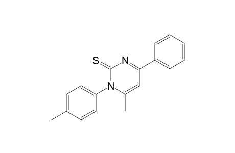6-Methyl-4-phenyl-1-(p-tolyl)-2[1H]pyrimidinethione