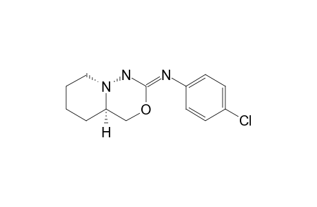 2-(4-CHLOROPHENYLAMINO)-PERHYDROPYRIDO-[1,2-D]-[1,3,4]-OXADIAZINE