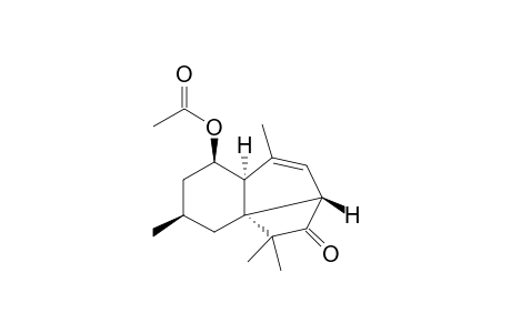 (1R,3R,5R,8S,11S)-1-Acetyloxy-7-oxopatzcuar-9-ene