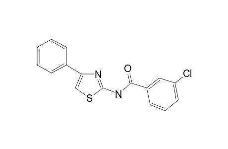 3-Chloro-N-(4-phenyl-thiazol-2-yl)-benzamide