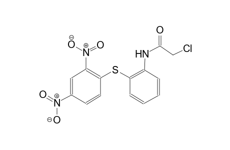acetamide, 2-chloro-N-[2-[(2,4-dinitrophenyl)thio]phenyl]-