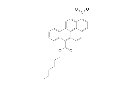 Hexyl 1-nitrobenzo[a]pyrene-6-carboxylate