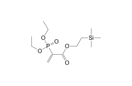 2-(trimethylsilyl)ethyl 2-(diethoxyphosphinyl)-2-propenoate
