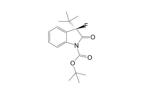 (R)-tert-butyl 3-(tert-butyl)-3-fluoro-2-oxoindoline-1-carboxylate