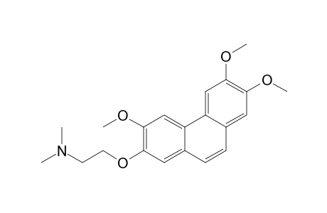 2,3,6-Trimethoxy-7-[2-(N,N-Dimethylamino)ethoxy]phenanthrene