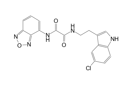 ethanediamide, N~1~-(2,1,3-benzoxadiazol-4-yl)-N~2~-[2-(5-chloro-1H-indol-3-yl)ethyl]-
