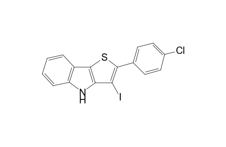 2-(4-chlorophenyl)-3-iodo-4H-thieno[3,2-b]indole