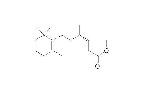 (Z)-methyl 4-methyl-6-(2,6,6-trimethylcyclohex-1-enyl)hex-3-enoate