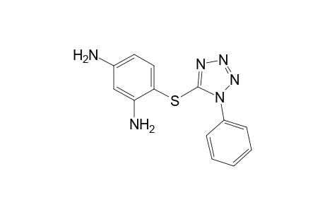 1,3-Benzenediamine, 4-[(1-phenyl-1H-tetrazol-5-yl)thio]-