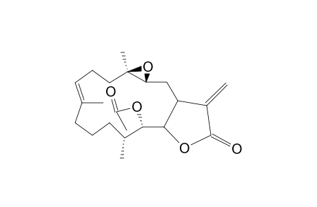 12,13-bis[epi]-Eupalmerin - Acetate