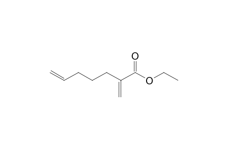 Ethyl 2-methylenehept-6-enoate
