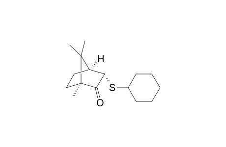 (1S,3S,4S)-3-(Cyclohexylthio)-1,7,7-trimethylbicyclo[2.2.1]heptan-2-one