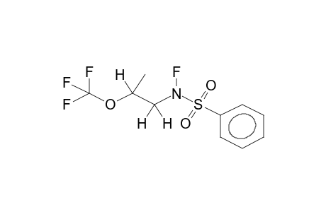 N-(2-METHYL-2-TRIFLUOROMETHYLOXYETHYL)BENZENESULPHONAMIDE