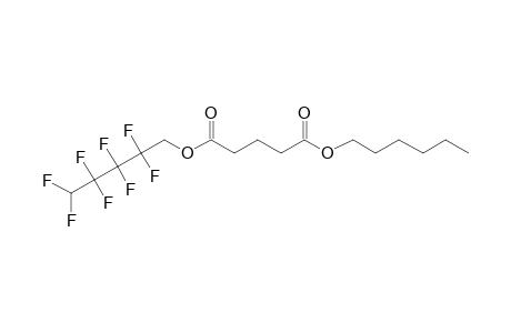 Glutaric acid, hexyl 2,2,3,3,4,4,5,5-octafluoropentyl ester