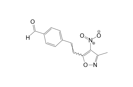 p-[2-(3-METHYL-4-NITRO-5-ISOXAZOLYL)VINYL]BENZALDEHYDE