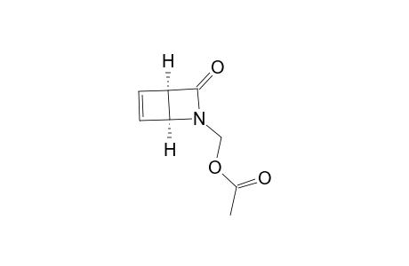 (1S,4R)-(-)-2-ACETOXYMETHYL-3-OXO-2-AZABICYCLO-[2.2.0]-HEX-5-ENE