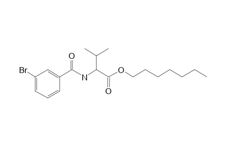 L-Valine, N-(3-bromobenzoyl)-, heptyl ester