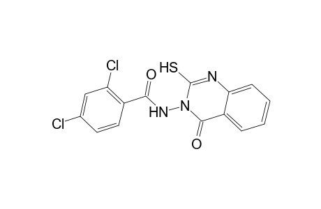 2,4-Dichloro-N-(4-oxo-2-thioxo-1,4-dihydro-3(2H)-quinazolinyl)benzamide