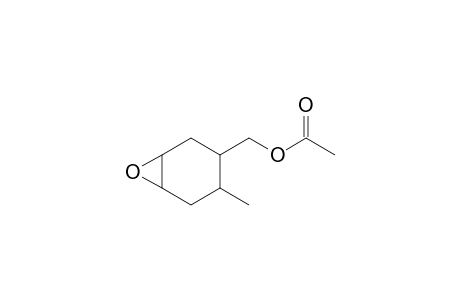 4-methyl-7-oxobicyclo [4.1.0]heptane-3-methanol, acetate
