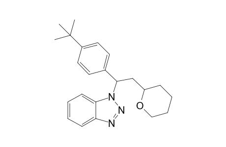 2-[2-(4-tert-Butylphenyl)-2-(benzotriazol-1-yl)ethyl]tetrahydro-2H-pyran isomer