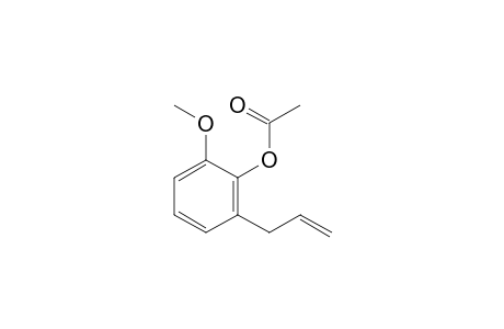 2-allyl-6-methoxyphenyl acetate