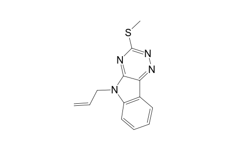 3-(methylthio)-5-prop-2-enyl-[1,2,4]triazino[5,6-b]indole