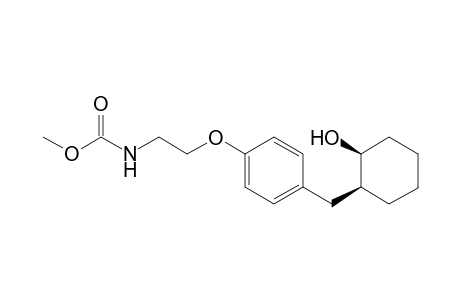 Methyl N-[2-[4-[[(1S,2S)-2-hydroxycyclohexyl]methyl]phenoxy]ethyl]carbamate