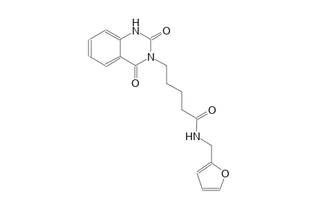 5-(2,4-dioxo-1,4-dihydro-3(2H)-quinazolinyl)-N-(2-furylmethyl)pentanamide