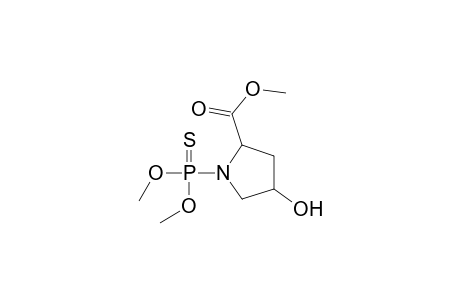 Methyl N-dimethylthiophosphoryl-4-hydroxypyrrolidine-2-carboxylate