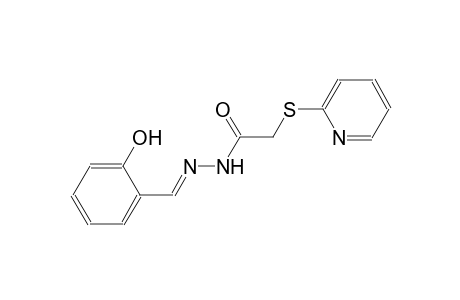 N'-[(E)-(2-hydroxyphenyl)methylidene]-2-(2-pyridinylsulfanyl)acetohydrazide