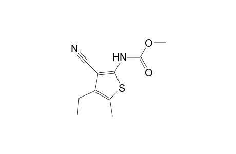 methyl 3-cyano-4-ethyl-5-methyl-2-thienylcarbamate