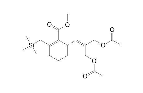 METHYL-(6S)-6-(3-ACETOXY-2-(ACETOXYMETHYL)-PROP-1-EN-1-YL)-2-((TRIMETHYLSILYL)-METHYL)-1-CYCLOHEXENECARBOXYLATE