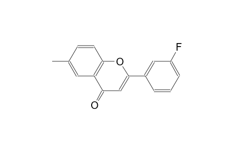 4H-1-benzopyran-4-one, 2-(3-fluorophenyl)-6-methyl-