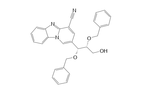 2-[1R,2R-1,2-Bis(benzyloxy)-3-hydroxypropyl]benzo[4,5]imidazo[1,2-a]pyridine-4-carbonitrile
