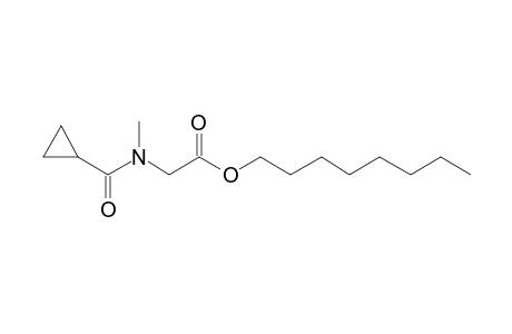 Sarcosine, N-cyclopropylcarbonyl-, octyl ester