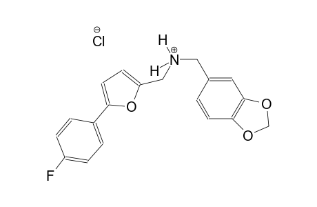 1,3-benzodioxole-5-methanaminium, N-[[5-(4-fluorophenyl)-2-furanyl]methyl]-, chloride
