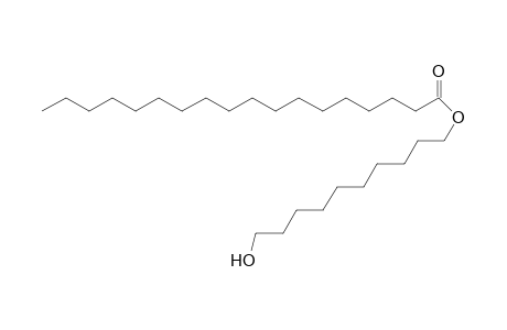 Octadecanoic acid, 10-hydroxydecyl ester