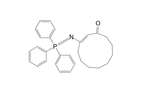 3-Triphenylphosphoranylideneamino-2-cycloundecenone