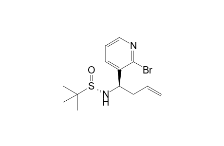 (S(S),1R)-1-(2-Bromopyridin-3-yl)-N-(tert-butylsulfinyl)but-3-en-1-amine