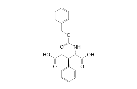 (2S,3R)-2-(Benzyloxycarbonyl)-3-phenylglutamic acid
