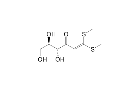 Dimethyl 2-deoxy-d-erythro-1-hexen-3-ulose - dithioacetal