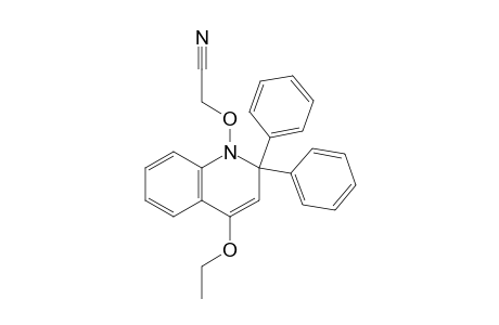 2-(4-Ethoxy-2,2-diphenyl-quinolin-1-yl)oxyethanenitrile