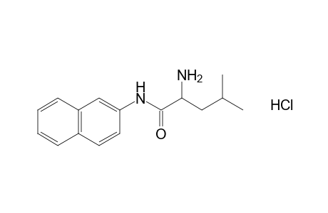 L-2-amino-4-methyl-N-(2-naphthyl)valeramide, monohydrochloride