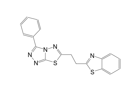benzothiazole, 2-[2-(3-phenyl[1,2,4]triazolo[3,4-b][1,3,4]thiadiazol-6-yl)ethyl]-