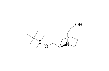 (2R)-2-(tert-Butyldimethylsilyloxymethyl)-1-azabicyclo[2.2.2]octan-5-ol