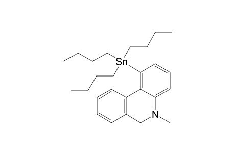 5,6-Dihydro-5-methyl-1-tributylstannylphenanthridine